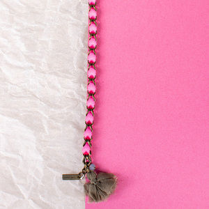 ISABEL MARANT PINK GLOW BRACELET | WOMENS